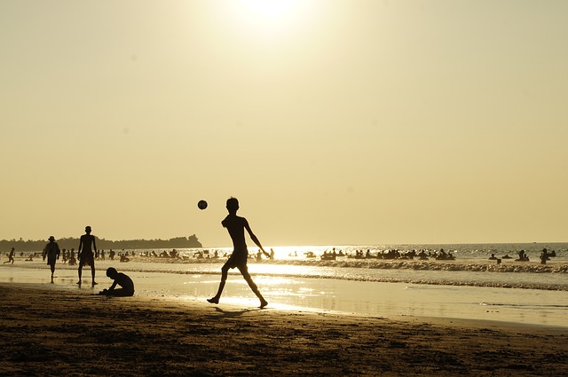 Football for the Beach