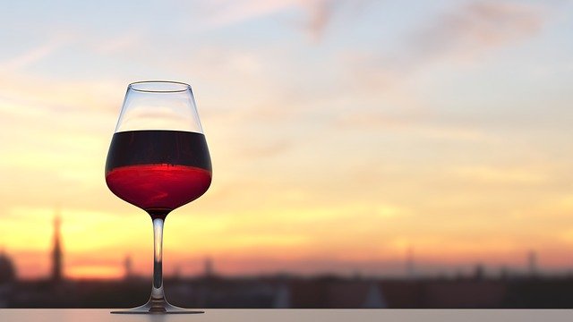 Red wine in moderation